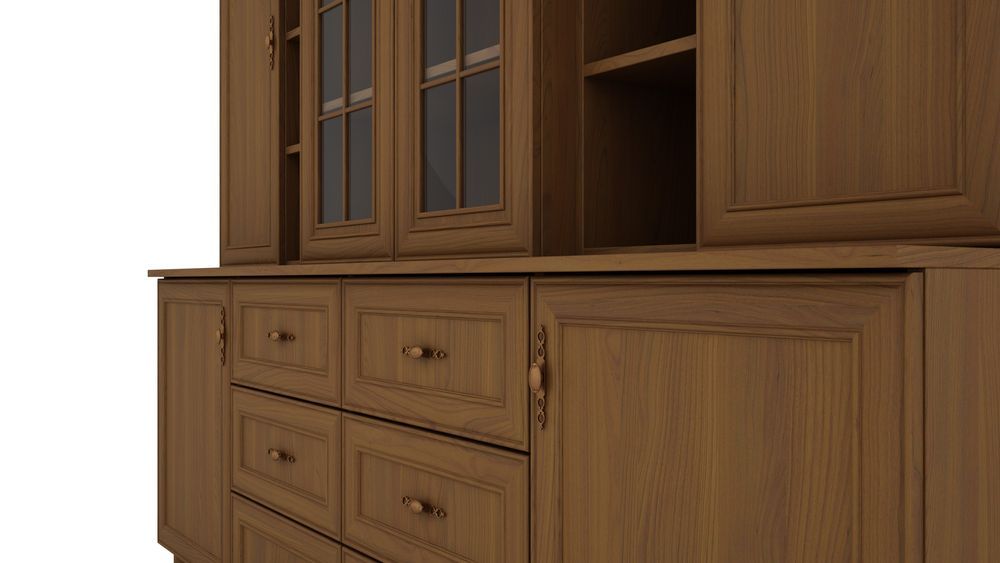 witryna 210 meblast wiśnia porto tradycyjna do jadalni