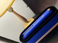 Dyson airstrait Blue Gold