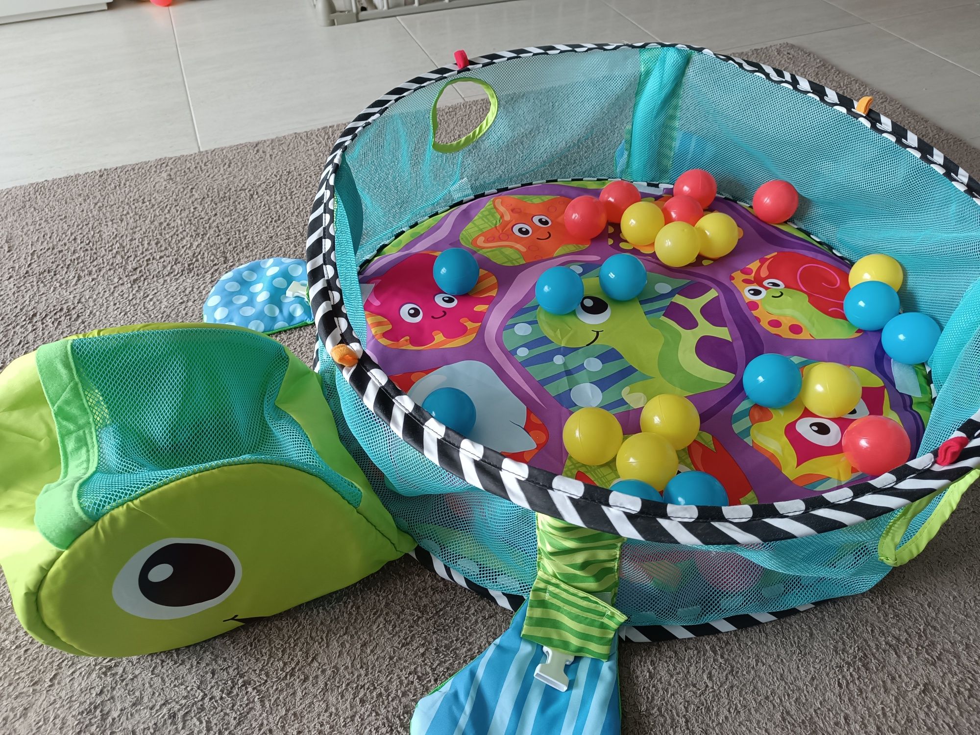 Baby play mat - ginásio atividades bebe tartaruga