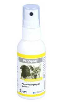 POLYSPRAY Spray do oczyszczania ran dla Gryzoni 50ml