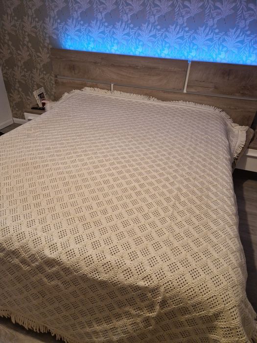 Colcha croche feito a mao