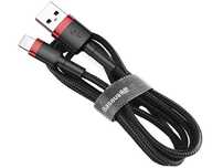 Kabel 2m Baseus Keviar USB Lightning do iPhone iPad iPod 1.5A