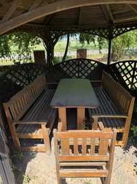 Meble ogrodowe ławka stół krzesło