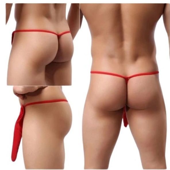 Sexy Stringi Słoń Męskie Majtki Śmieszne Na Prezent Wieczór Kawalerski
