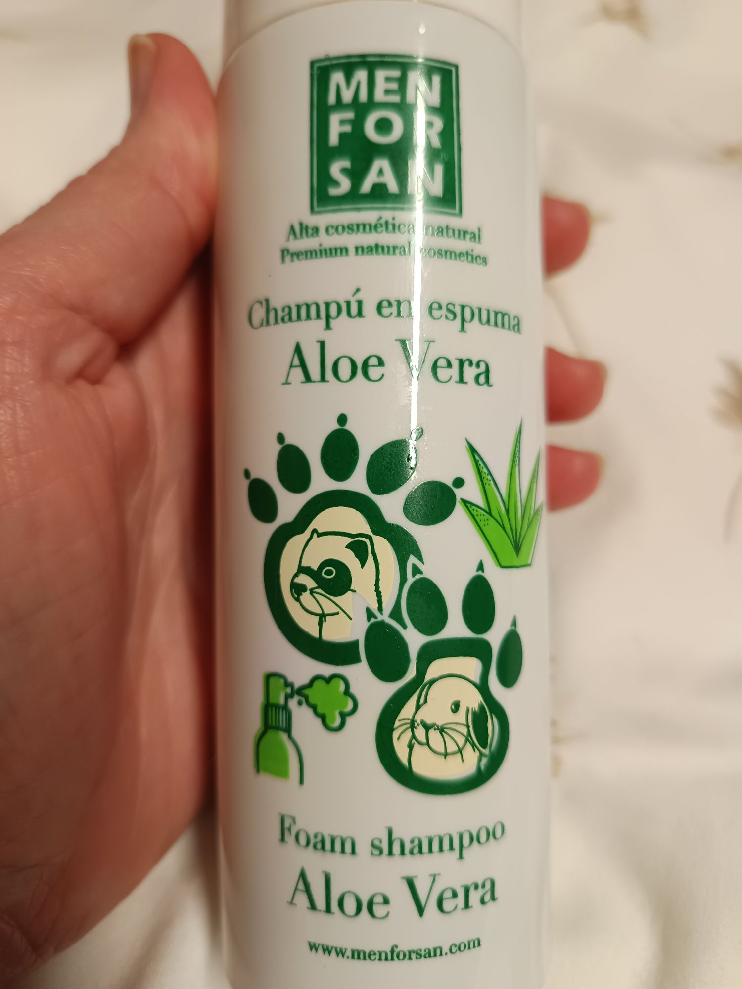 Shampoo em espuma 200 mL, roedores e furões, Men For San