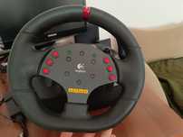 Игровой руль Logitech MOMO Racing
Угол поворота 270 гра