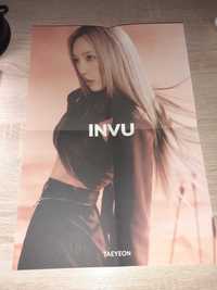 Sprzedam skladany plakat Teyeon INVU album kpop