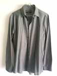 Camisa Cinzenta Slim Fit