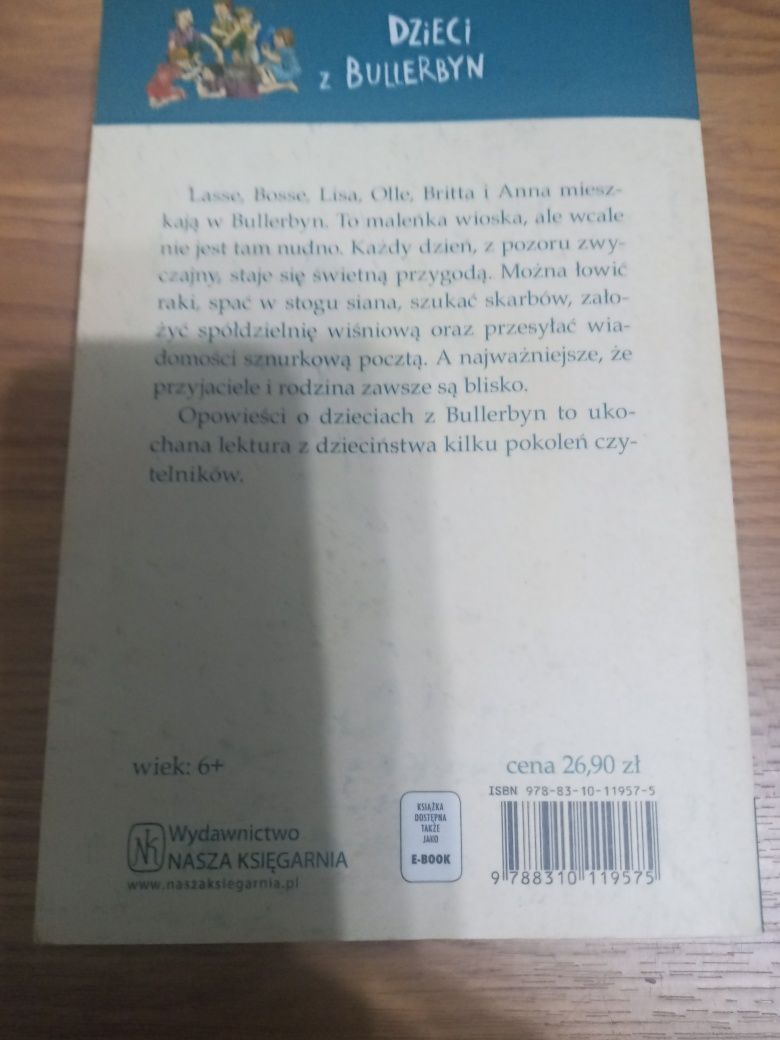 Książka pt. Dzieci z Bullerbyn autor Astrid Lindgren Nowa