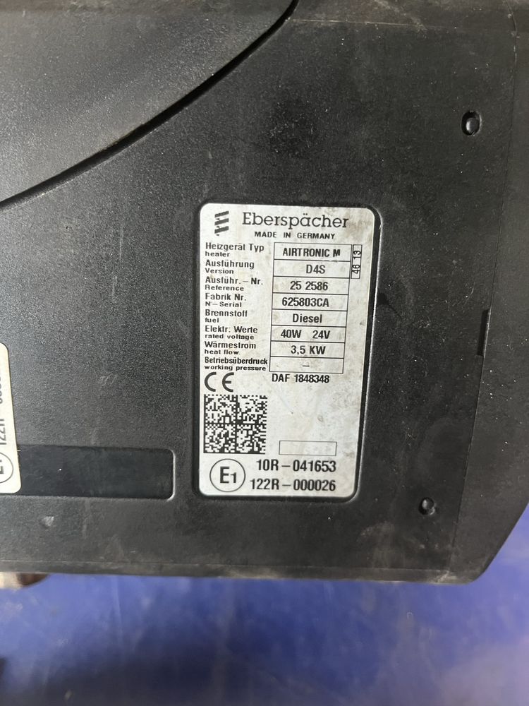 Автономний опалювач  Eberspacher  AIRTRONIC  D4S, 3,5 kW 24V  1739556