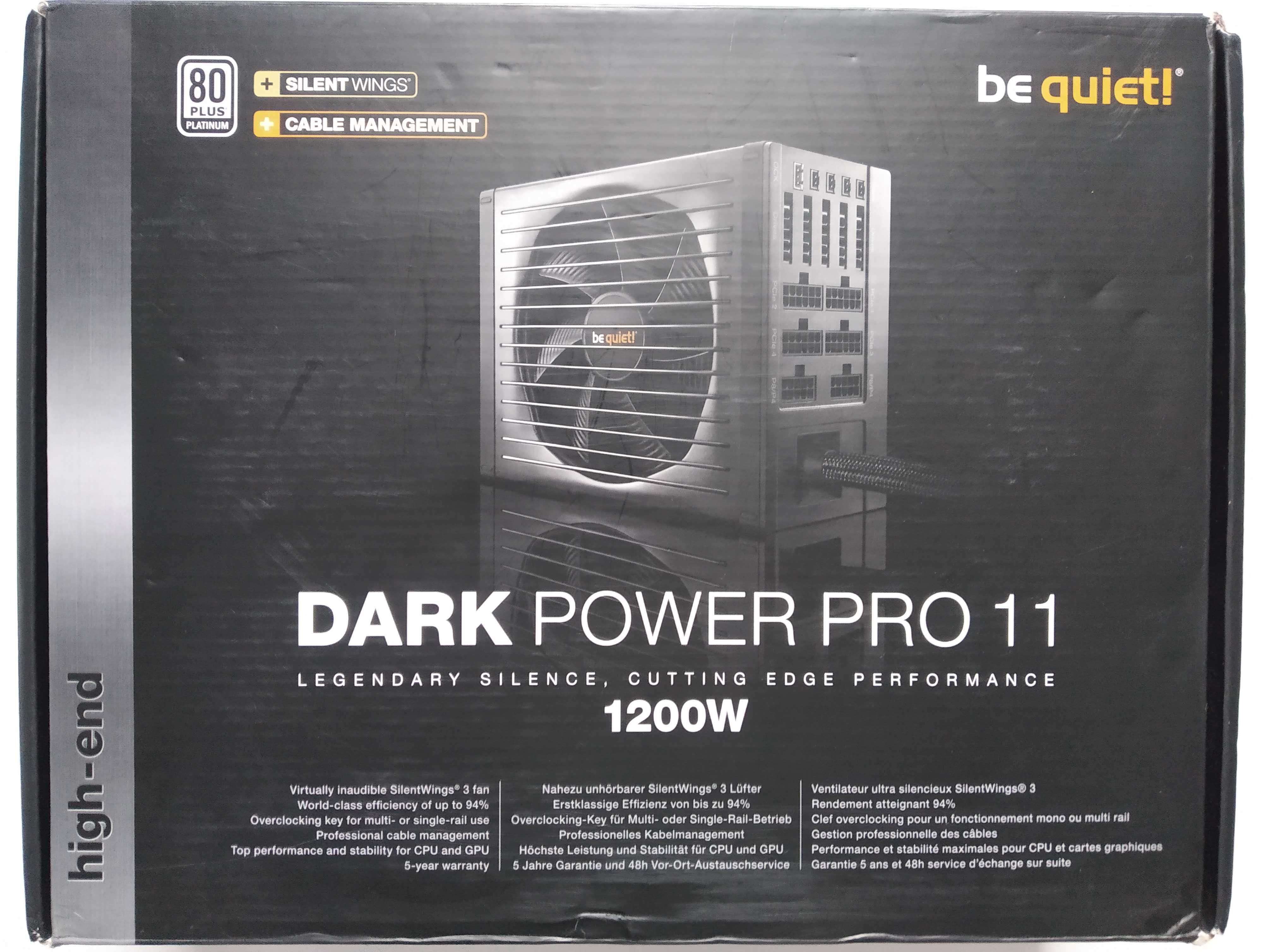 Блок питания для ПК be quiet Dark Power Pro 11 1200 w