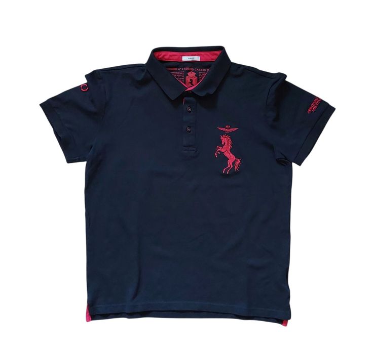 Aeronautica Militare nowa koszulka polo męska r. M