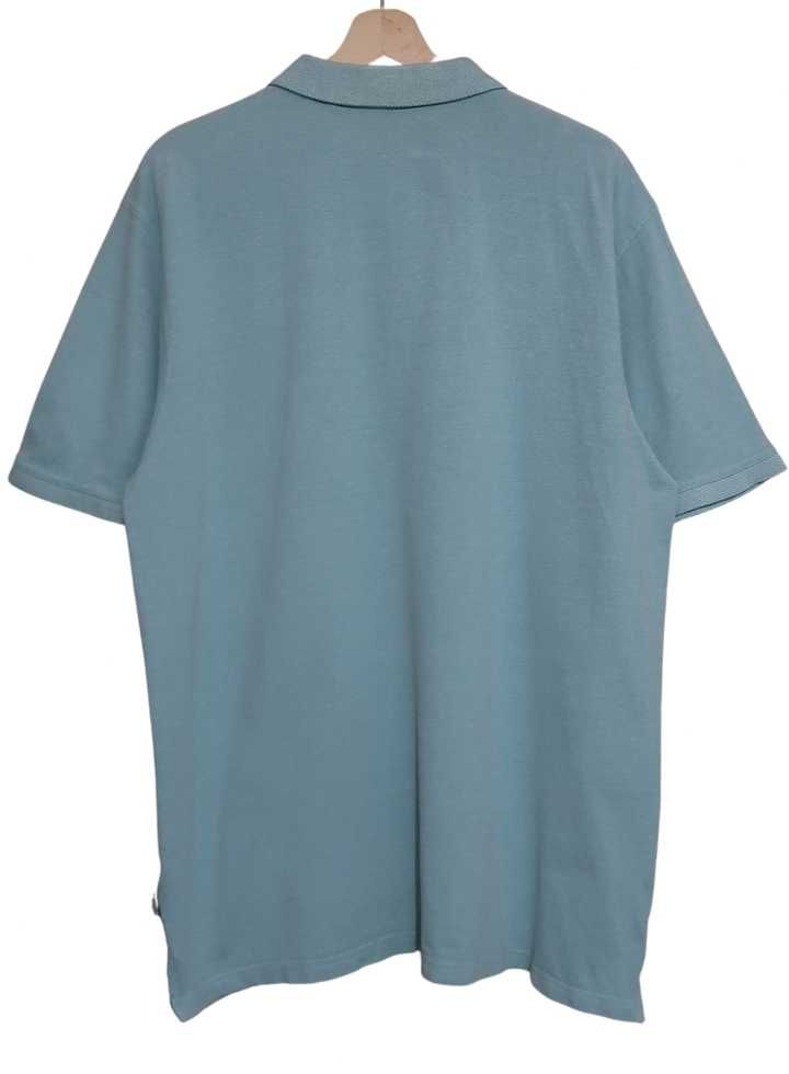 Jim Spnecer zielono niebieska koszulka polo męska Rozmiar XL 2XL