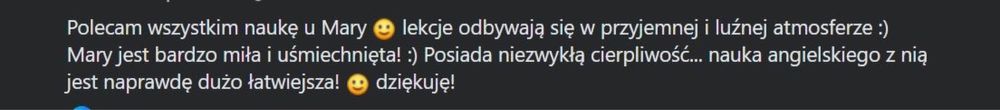 ** Korepetycje Angielski  Native Speaker - Darmowa Pierwsza Lekcja **