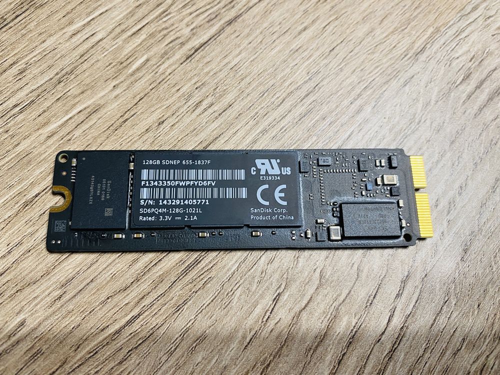 Apple SSD 128GB • Скоростной жесткий диск для iMac 27