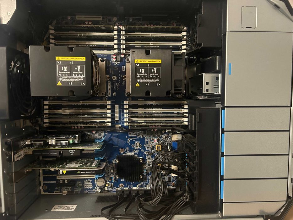 Komputer do Gier i Grafiki 2x XEON 352 GB RAM