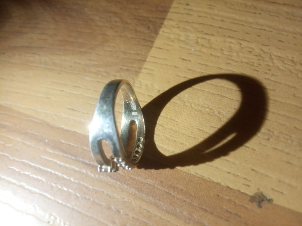 Серебряное кольцо на фалангу 925