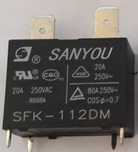 Реле SFK-112DM для кондиционеров,стиральных машин,бойлеров  новое .