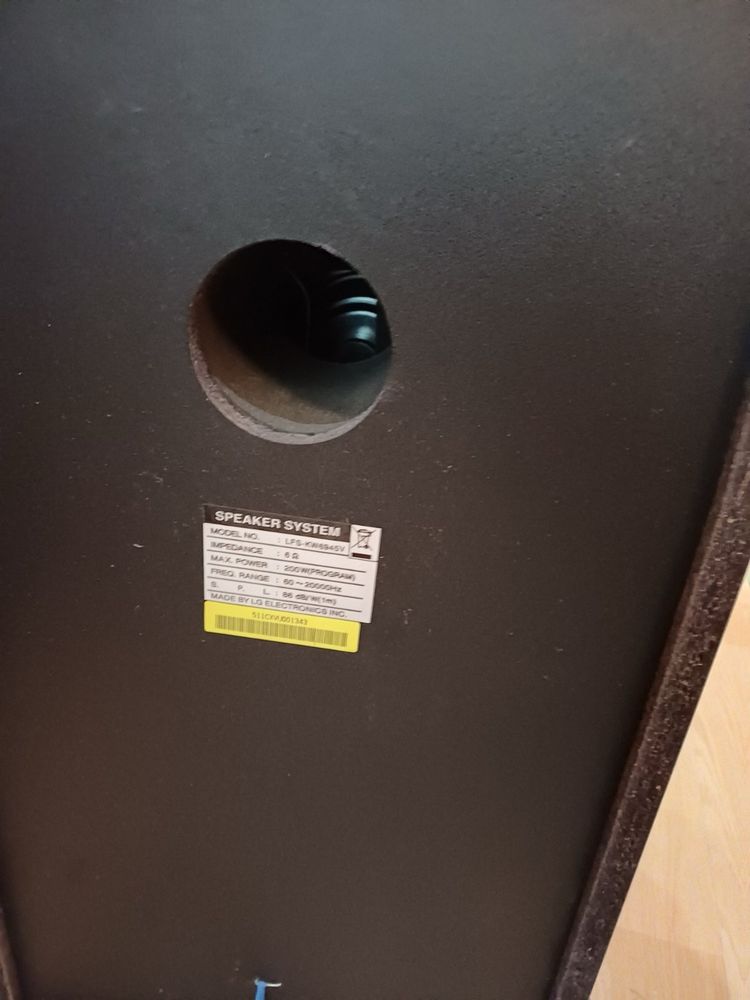 Колонки 3 полосні LG, акустична система