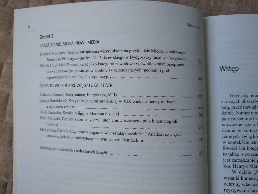 Zarządzanie w kulturze. Rok 2012 Nr 13. Wybór tekstów