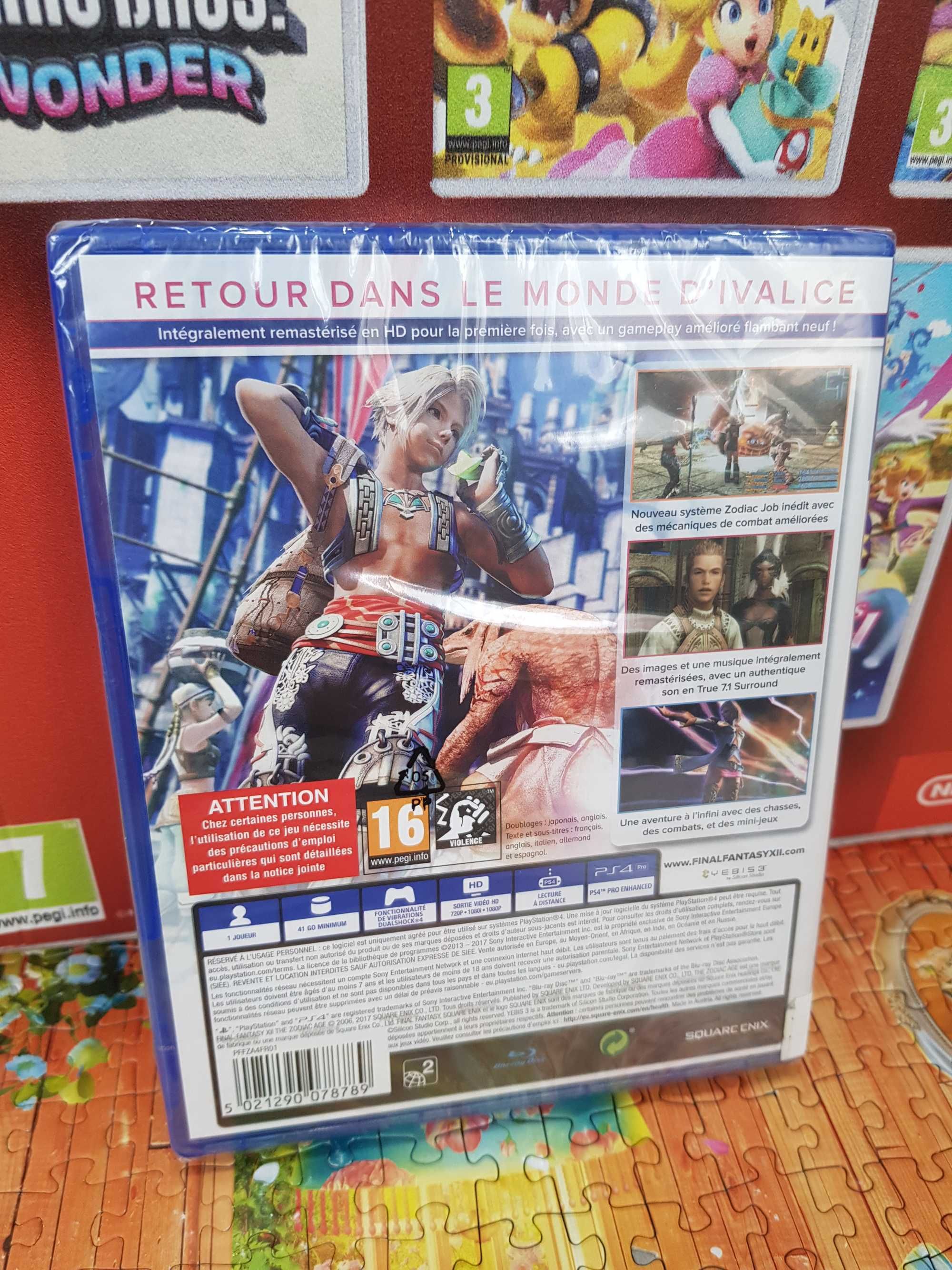 Final Fantasy XII The Zodiac Age PS4 Sklep Iława