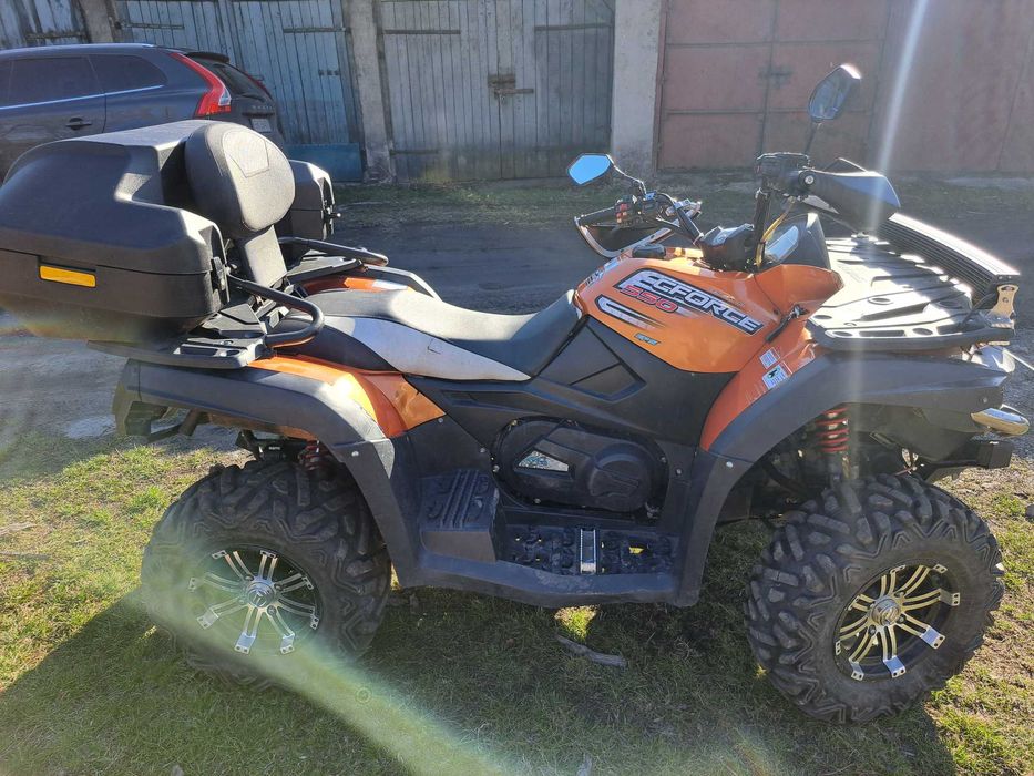 Quad CF moto cforce 550 long wspomaganie