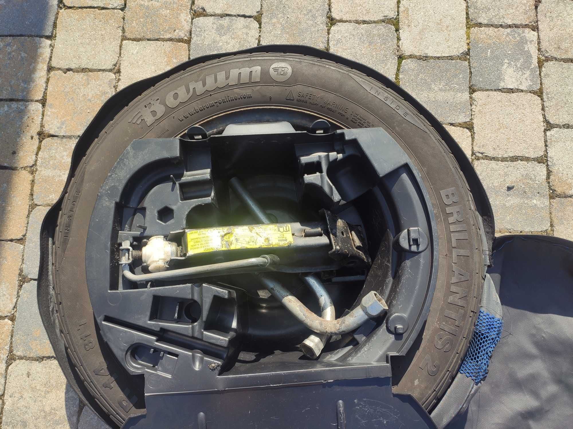 Zestaw Opona Zapasowa Zapas BARUM BRILANTIS 2 165/70 R14