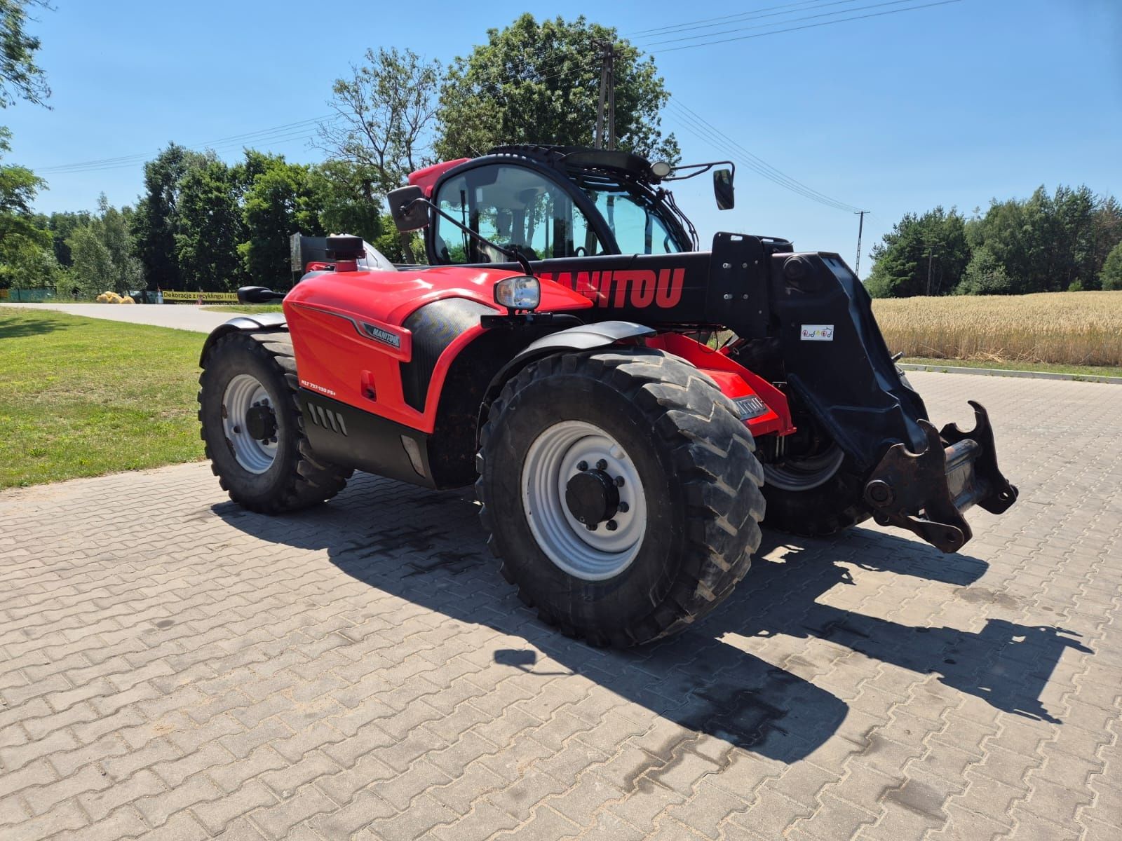 Ładowarka teleskopowa Manitou MLT 737-130 PS +,jcb ,merlo, new holland
