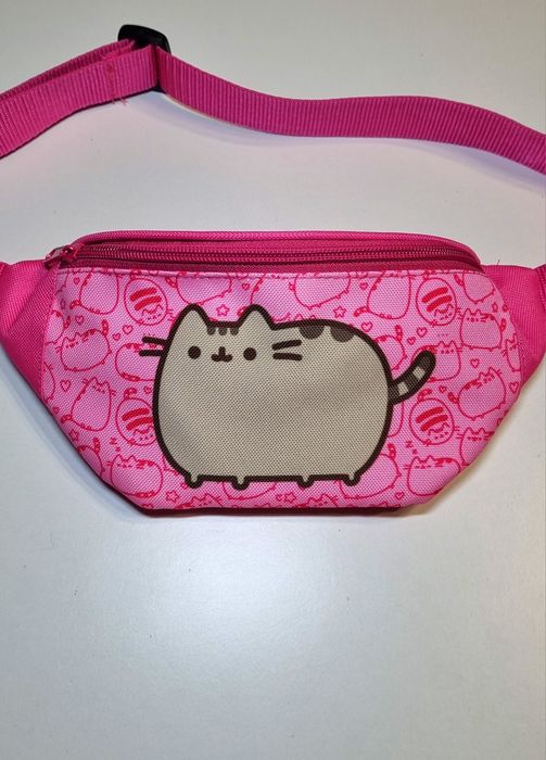 Pusheen kot różowy nerka saszetka torebka