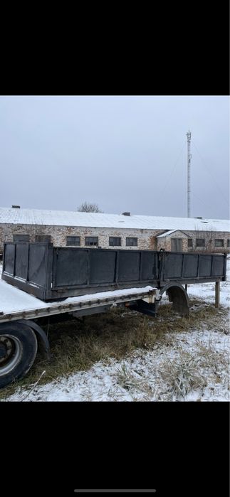 Кузов металевий бортовий