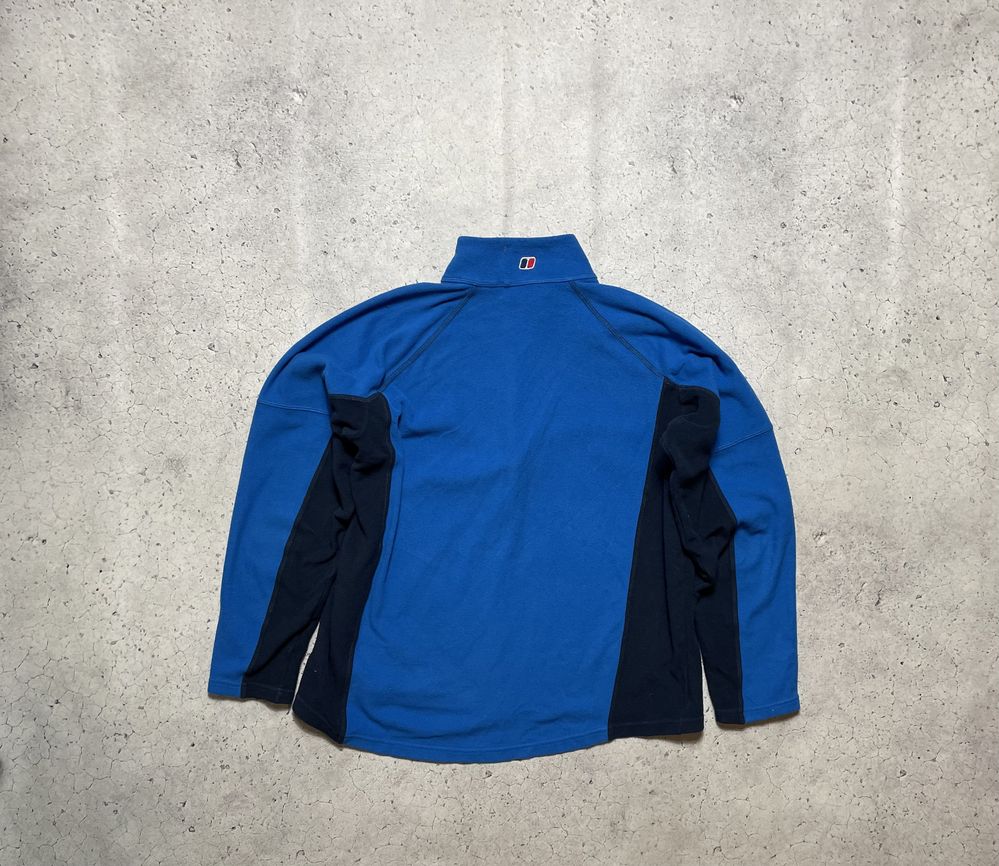 Мужская Флисовая Кофта 1/4 Зип Berghaus Оригинал Идеал XL-2XL