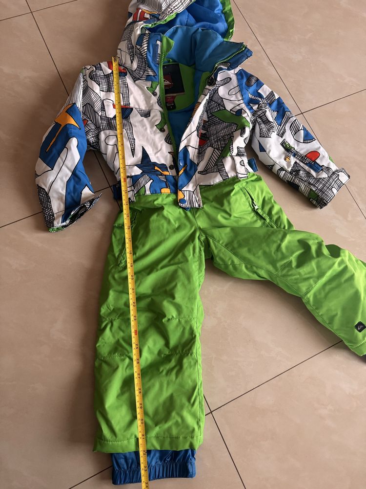 Quiksilver kombinezon zimowy jak nowy 3t 98, narty, snowboard