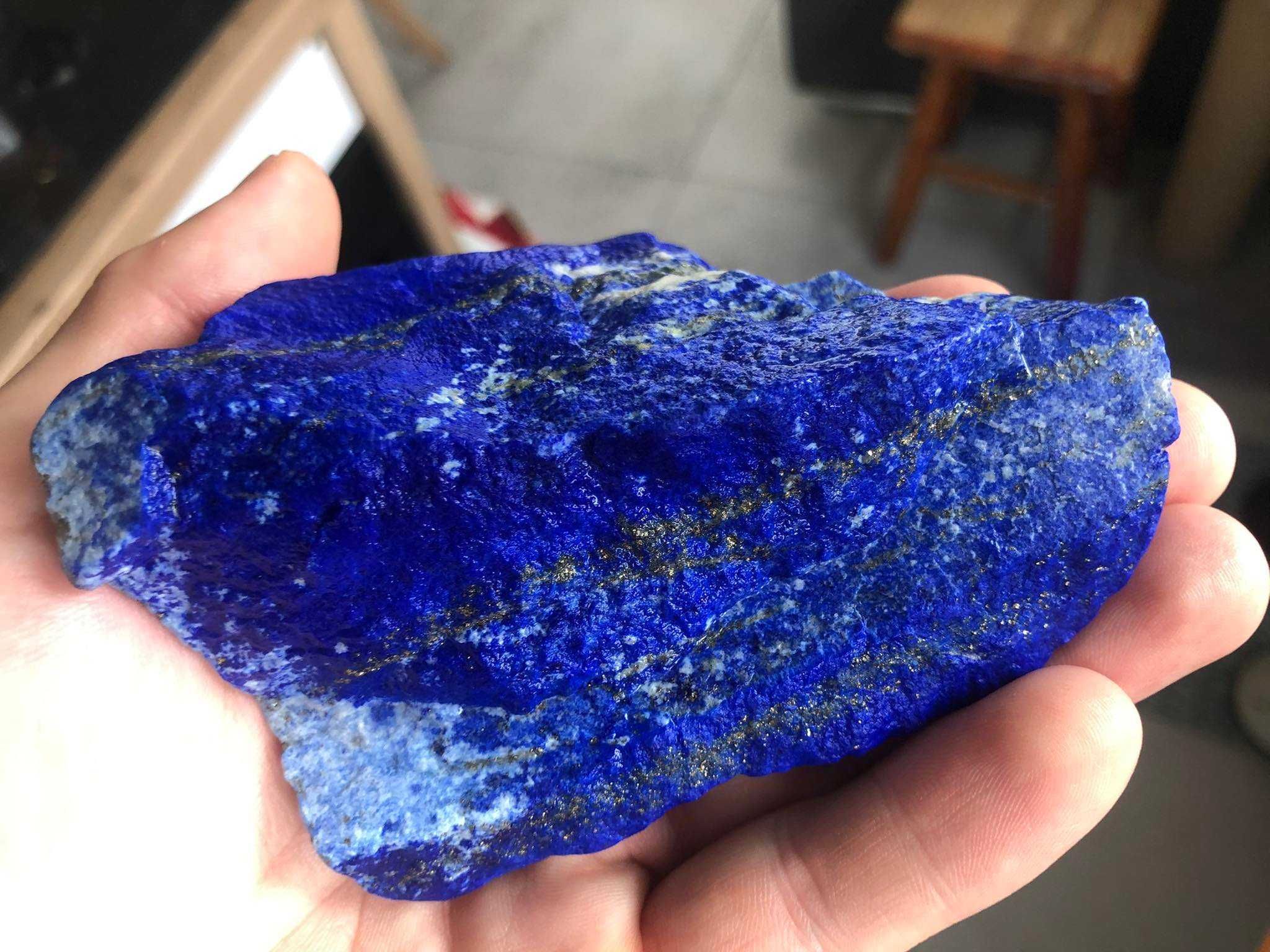 Lapis Lazuli Afganistan - kawałek surowy, jubilerski