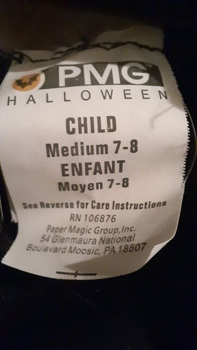 Костюм на хеловін дитячий 7-8 років костюм ведьмы на хэллоуин