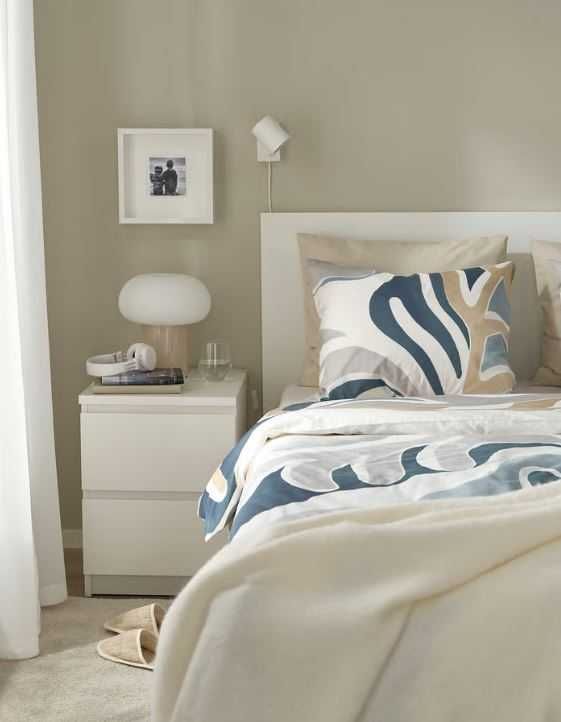 IKEA MYGGLASVINGE komplet pościeli 150x200