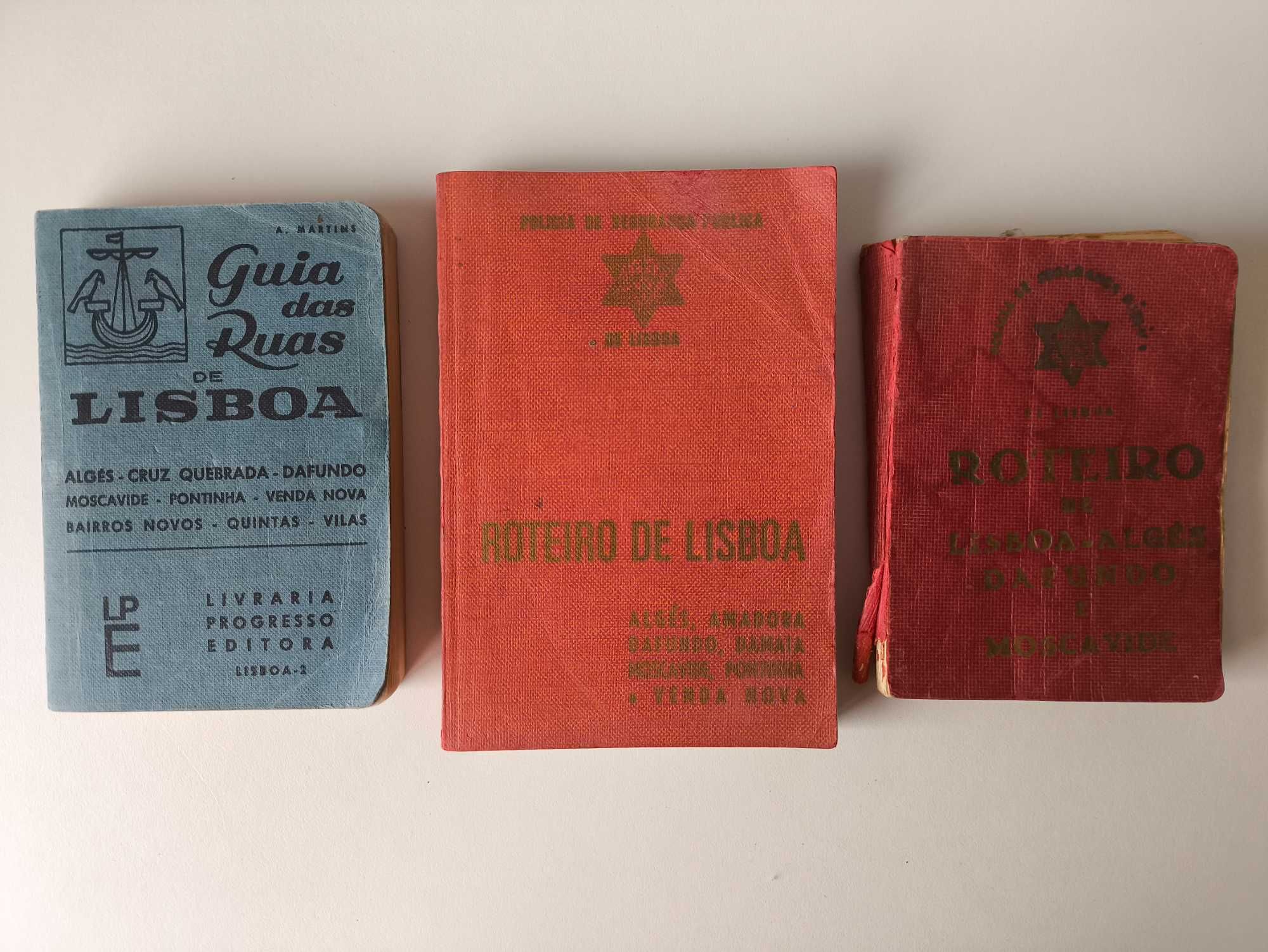 Livros Guia das ruas de Lisboa