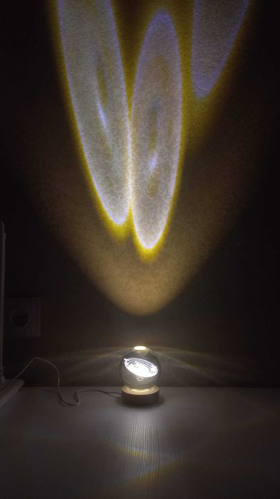 Світлодіодна кришталева куля, нічник, планети