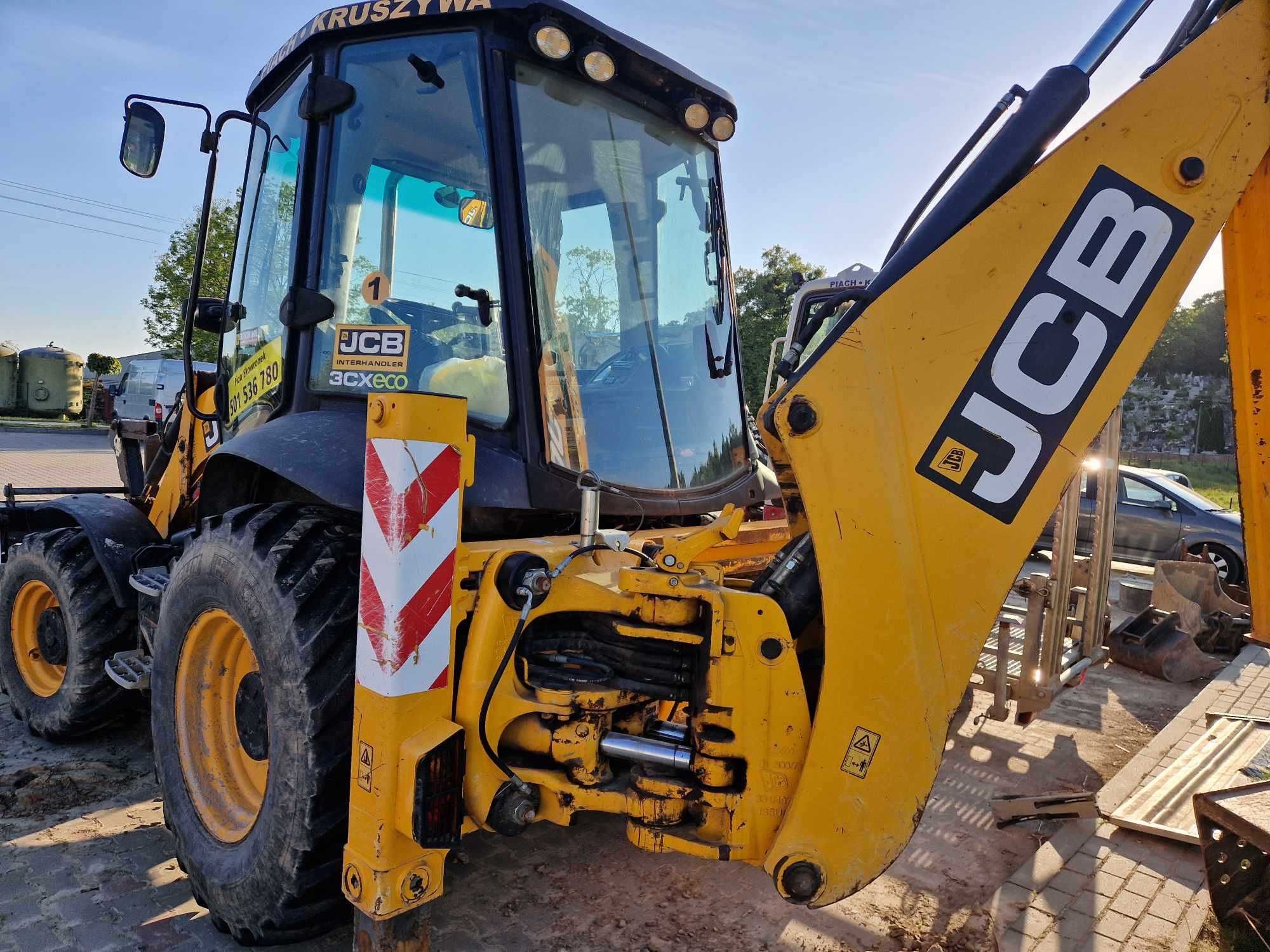 JCB 3CX 2019 koparko ładowarka  AEC 3700mth PIERWSZY WŁAŚCICIEL