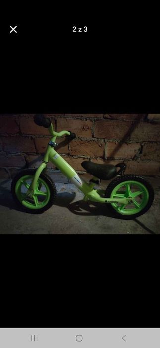 Rowerek biegowy dziecięcy
