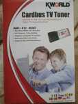 TV Tuner Cards Model NB-TV 100 KWorld Cardbus (PCMCIA)
