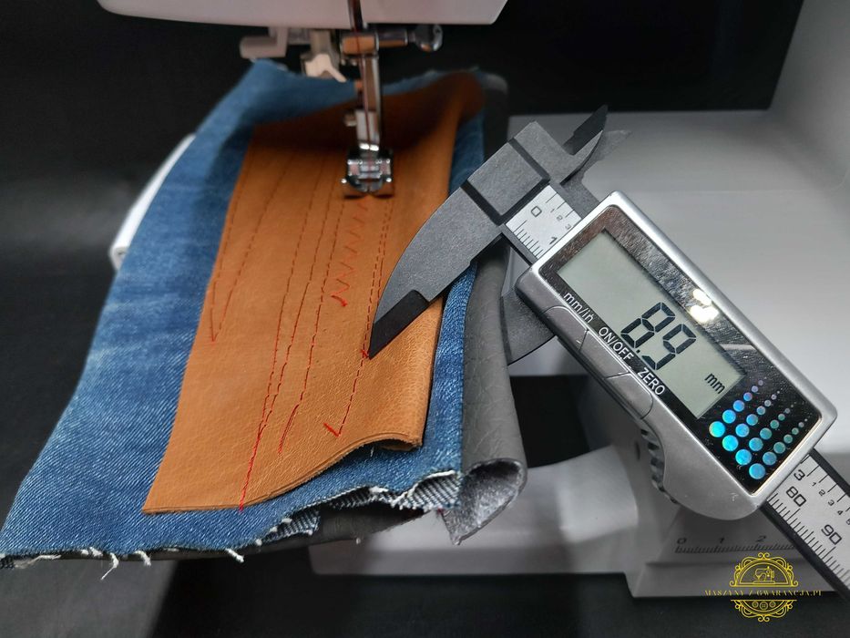 Maszyna do szycia Carina Classic jeans, skóra, dżersej GWARANCJA ROK