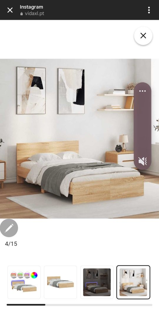Cama nova carvalho sodoma