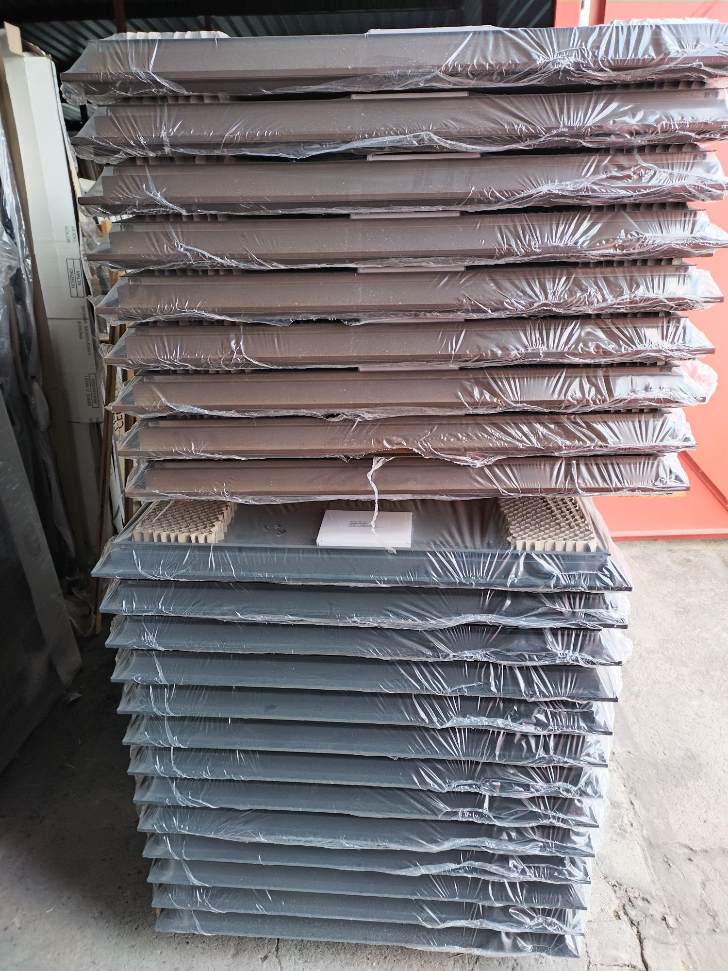 drzwi metalowe Hormann 90 L/P brązowe RAL 8017 zewnętrzne 690 zł nowe