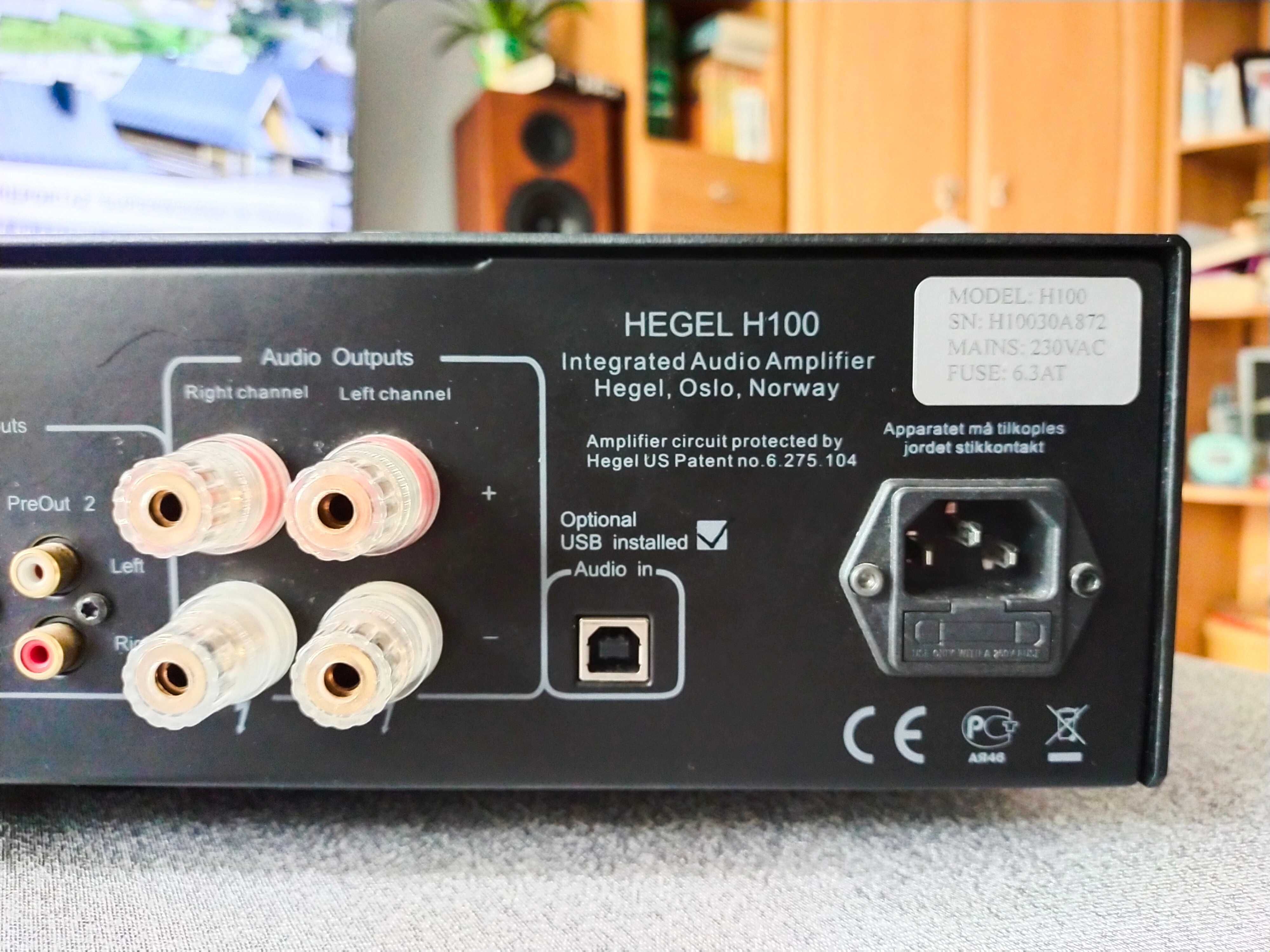 Wzmacniacz zintegrowany Hegel H100