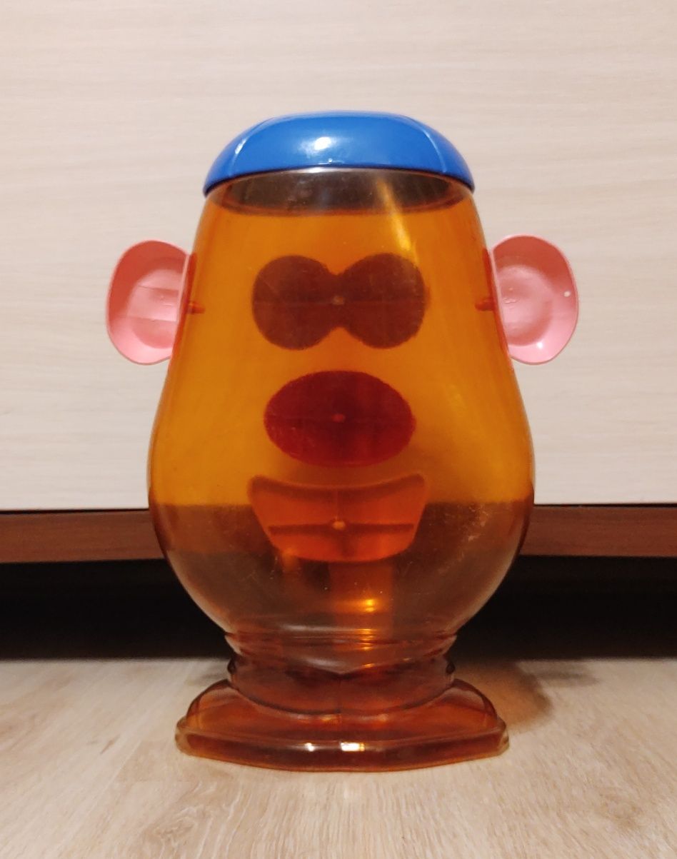 Pojemnik na zabawkę ziemniak, bulwa Toy Story. Można doczepiać elem.