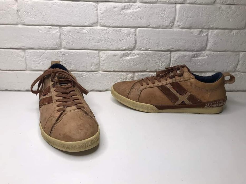 Buty męskie skórzane Napapijri Rozmiar 43