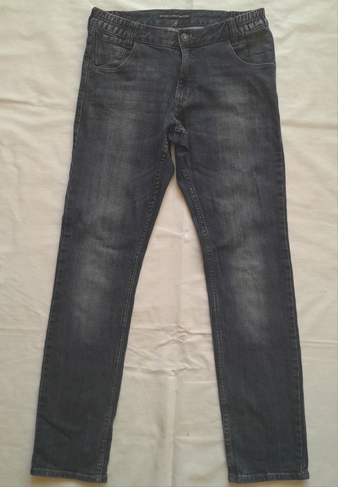 C&A Фирменные джинсы на мальчика Синие с потертостями