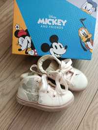 Buty buciki trampki adidasy na wiosnę r.23 miękkie myszka mickey