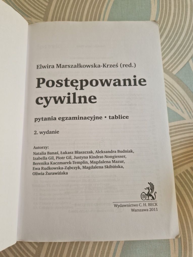 Postępowanie cywilne - Elwira Marszałkowska-Krześ