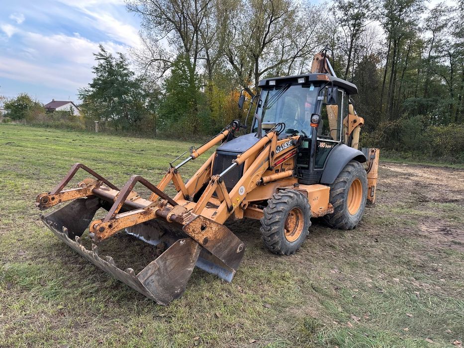Case 590SR-4PS Powershift 4x4  Koparko Ładowarka rok 2006 Full Opcja Koparka 4x4 Turbo Cena Brutto!